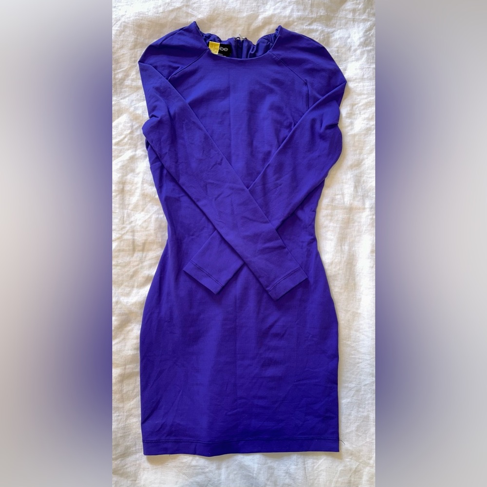 Bebe Mini Long Sleeve Dress